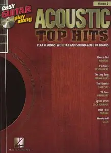 Acoustic Top Hits: Easy Guitar Play-Along Vol. 2 by Hal Leonard Corporation