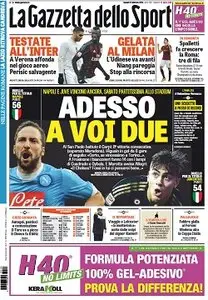 La Gazzetta dello Sport comprese tutte le edizioni locali (Roma, Milano, Sicilia, Puglia) - 08.02.2016