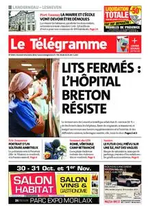 Le Télégramme Landerneau - Lesneven – 29 octobre 2021