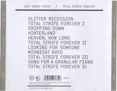 East India Youth - Total Strife Forever (2014) {Stolen Recordings}