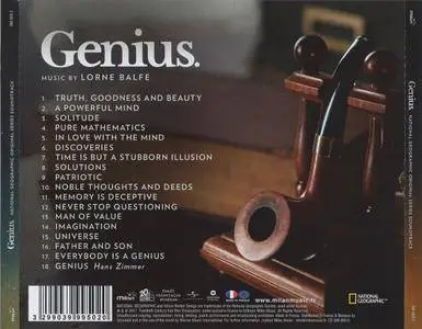 Lorne Balfe & Hans Zimmer - Genius (National Geographic Original Series Soundtrack) (2017)