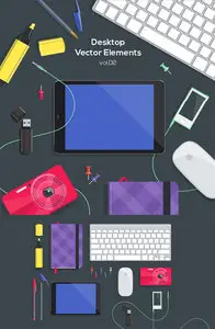 Vector Destop Flat Elements Collection Vol 2