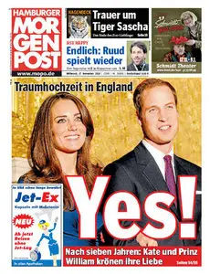 Hamburger Morgenpost vom 17 November 2010