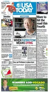 USA Today July 03 and 04 2012