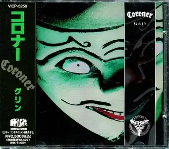 Coroner - Grin (1993) (Japanese VICP-5259)