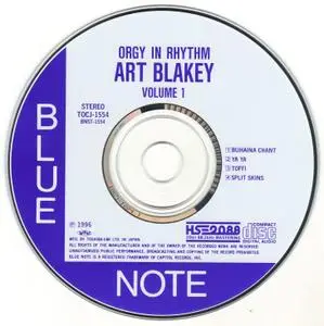 Art Blakey - Orgy In Rhythm, Vol 1 (1957) {Blue Note Japan TOCJ-1554 rel 1996}