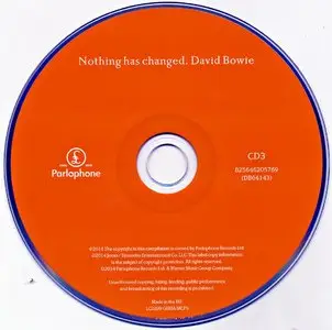 David Bowie - Nothing Has Changed (2014) [3CD Deluxe Edition] {Parlophone Records}