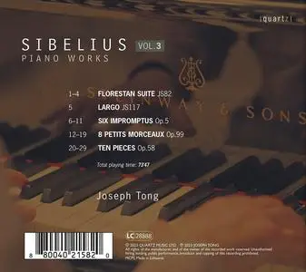 Joseph Tong - Jean Sibelius: Piano Works, Vol.3 (2023)