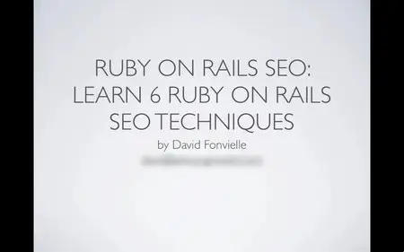 Ruby on Rails Tutorial: Learn 6 Ruby on Rails SEO Techniques