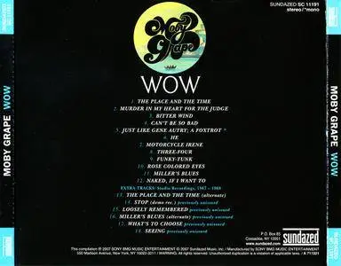 Moby Grape - Wow (1968) Expanded Remastered 2007