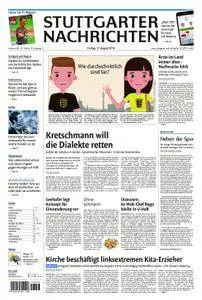 Stuttgarter Nachrichten Stadtausgabe (Lokalteil Stuttgart Innenstadt) - 17. August 2018