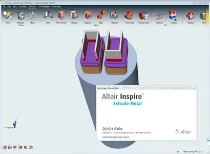 Altair Inspire Extrude Metal / Polymer 2019.4 Build 6194