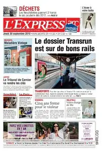 L' EXPRESS 30 SEPTEMBRE 2010