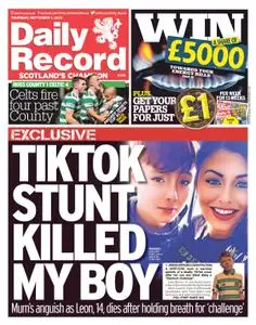 Daily Record – September 01, 2022