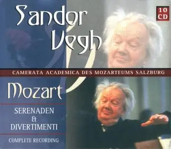 Sandor Vegh - Mozart: Serenaden & Divertimenti (10 CD) (1991)