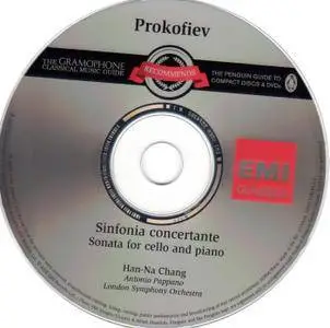 Han-Na Chang, Antonio Pappano, LSO - Prokofiev: Sinfonia Concertante, Sonata for Cello and Piano (2003) Reissue 2008