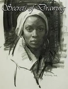 Techniques in Figure and Portrait Drawing. Conte, Charcoal, Charcoal with Brush