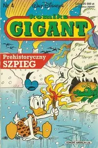 Komiks Gigant - Prehistoryczny Szpieg - N° 4/1992