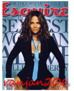 Halle Berry (Esquire USA, November 2008)