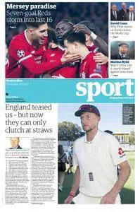 The Guardian Sports supplement  07 December 2017