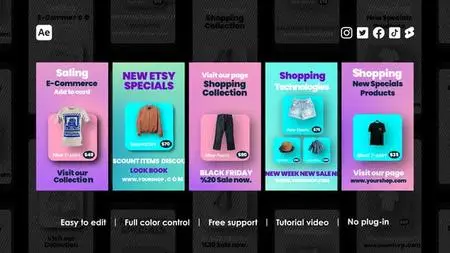 E-Commerce Instagram Stories 48991064