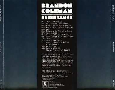 Brandon Coleman - Resistance (2018) Japanese Release