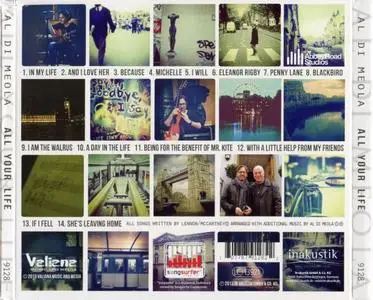 Al Di Meola - All Your Life: A Tribute To The Beatles (2013) {In-Akustik}