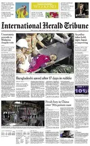International Herald Tribune Asia from Saturday, 11. May 2013