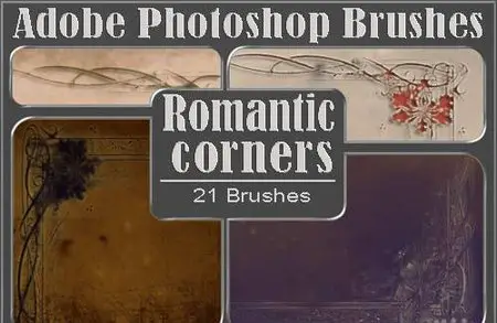 Romantic Corners Brushes