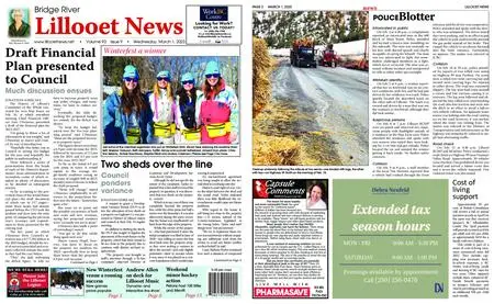 Bridge River Lillooet News – March 01, 2023