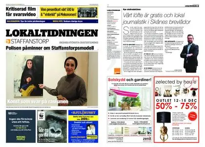 Lokaltidningen Staffanstorp – 07 december 2019