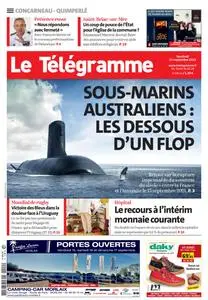 Le Télégramme Concarneau - 15 Septembre 2023