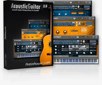 PettinHouse - Acoustic Guitar 2.0 (KONTAKT) [repost]