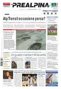 La Prealpina - 3 Maggio 2018