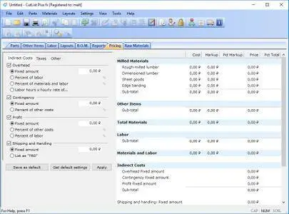 CutList Plus fx 18.0.1 Platinum Edition