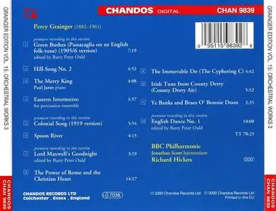 The Grainger Edition, Volume 15 - Orchestral Works 3 (2000)