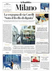 la Repubblica Milano - 2 Dicembre 2023
