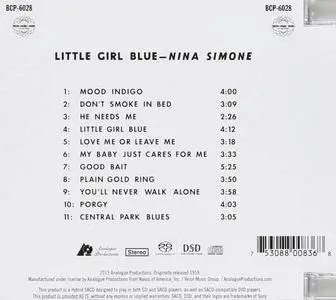 Nina Simone - Little Girl Blue (1958/2015)