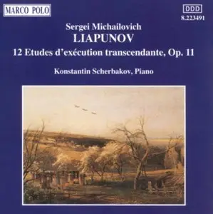Liapunov - 12 Etudes D'exécution Transcendante 