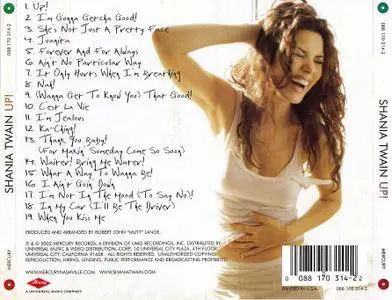 Shania Twain - Up! (2002) 3 CDs [Red + Green + Blue]