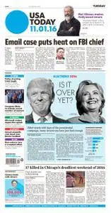 USA Today  November 01 2016