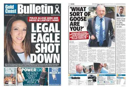 The Gold Coast Bulletin – November 25, 2015