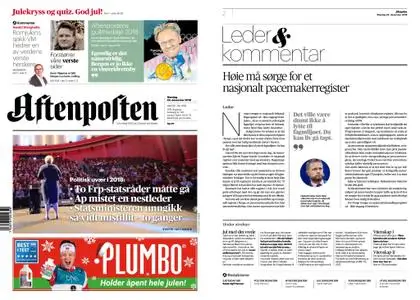 Aftenposten – 24. desember 2018