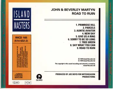 John & Beverley Martyn - The Road to Ruin (1970)
