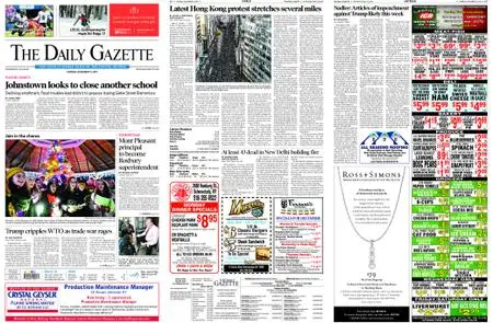 The Daily Gazette – December 09, 2019