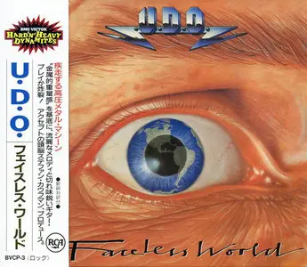U.D.O. - Faceless World (1990) (Japan BVCP-3)