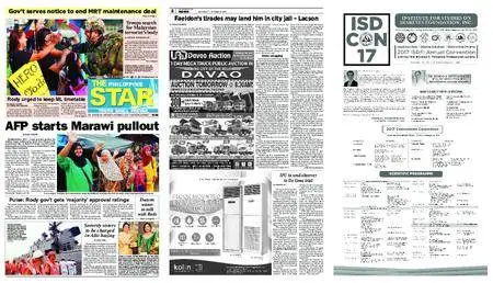 The Philippine Star – Oktubre 21, 2017