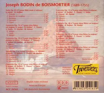 Barthold Kuijken, Marc Hantaï, Frank Theuns - Joseph Bodin de Boismortier: Six Concertos for five Flutes (2004)