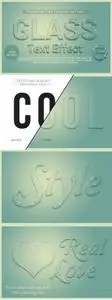 CreativeMarket - Glass Text Effect Photoshop Action 3644015