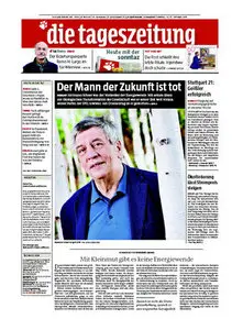 Tageszeitung TAZ vom 16 Oktober 2010